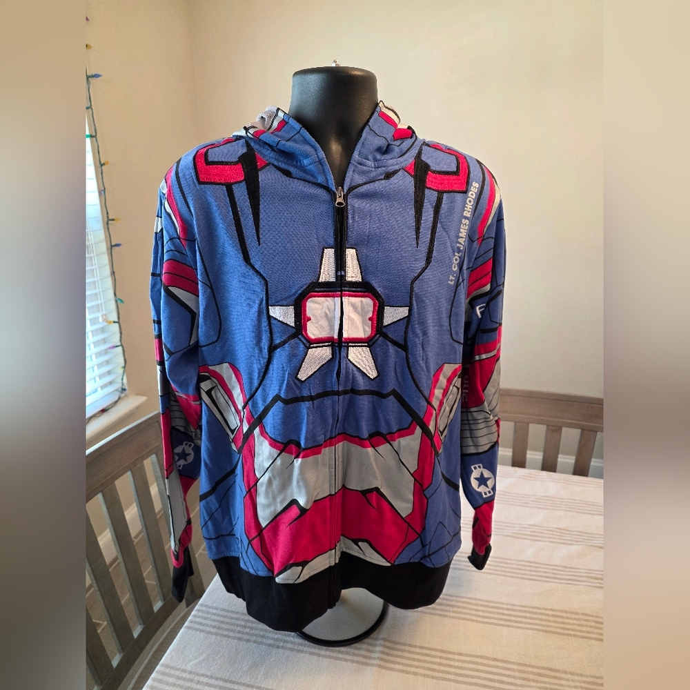 Marvel Iron Man 3 Iron Patriot Hoodie